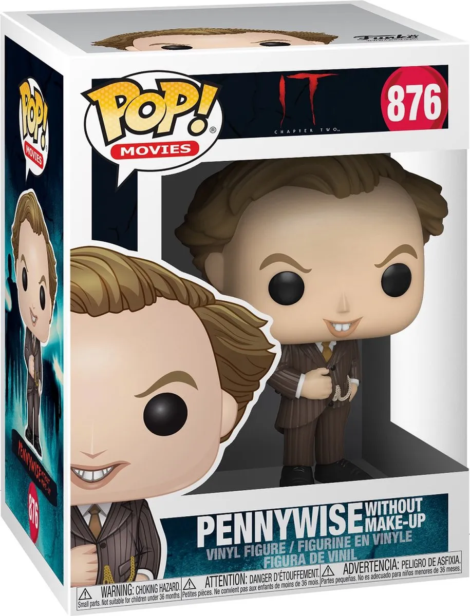 Funko Pop! It Chapter Two Pennywise Without Make-Up 45659 - Multi