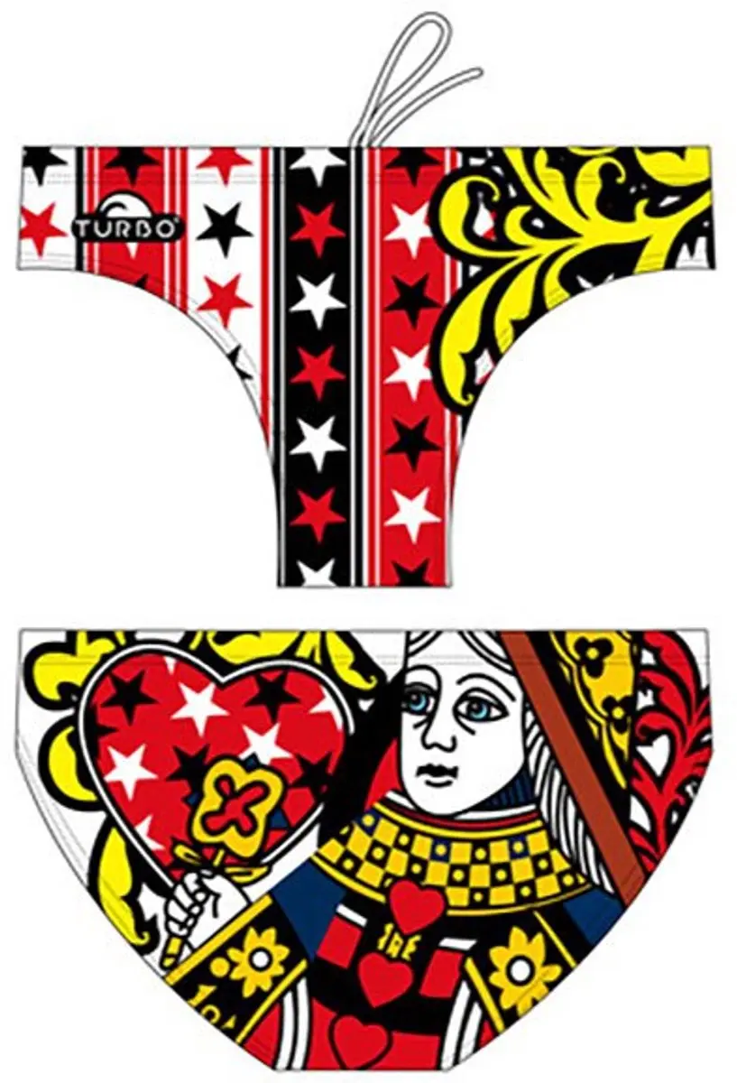Turbo Big Queen Zwemslip Veelkleurig 5-6 Years Jongen