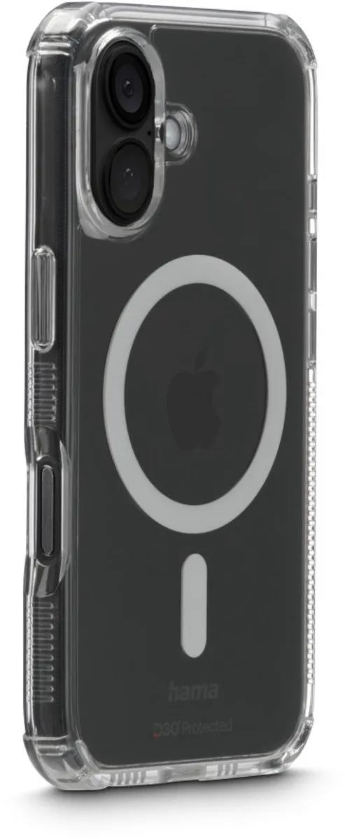Hama Extreme Protect MagCase iPhone 16 - Transparant - afbeelding 6 van 6
