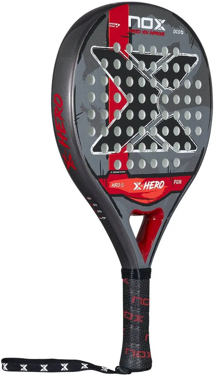 Nox X-Hero Padelracket - Rood - afbeelding 5 van 6