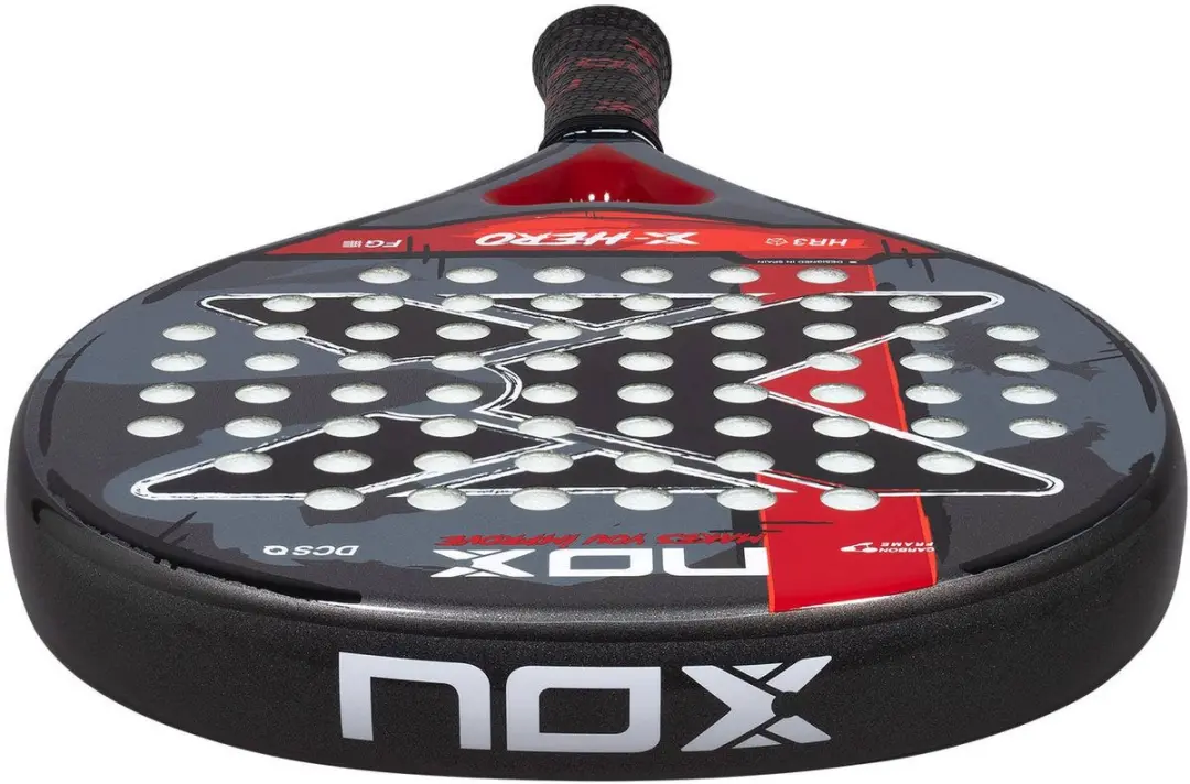 Nox X-Hero Padelracket - Rood - afbeelding 3 van 6