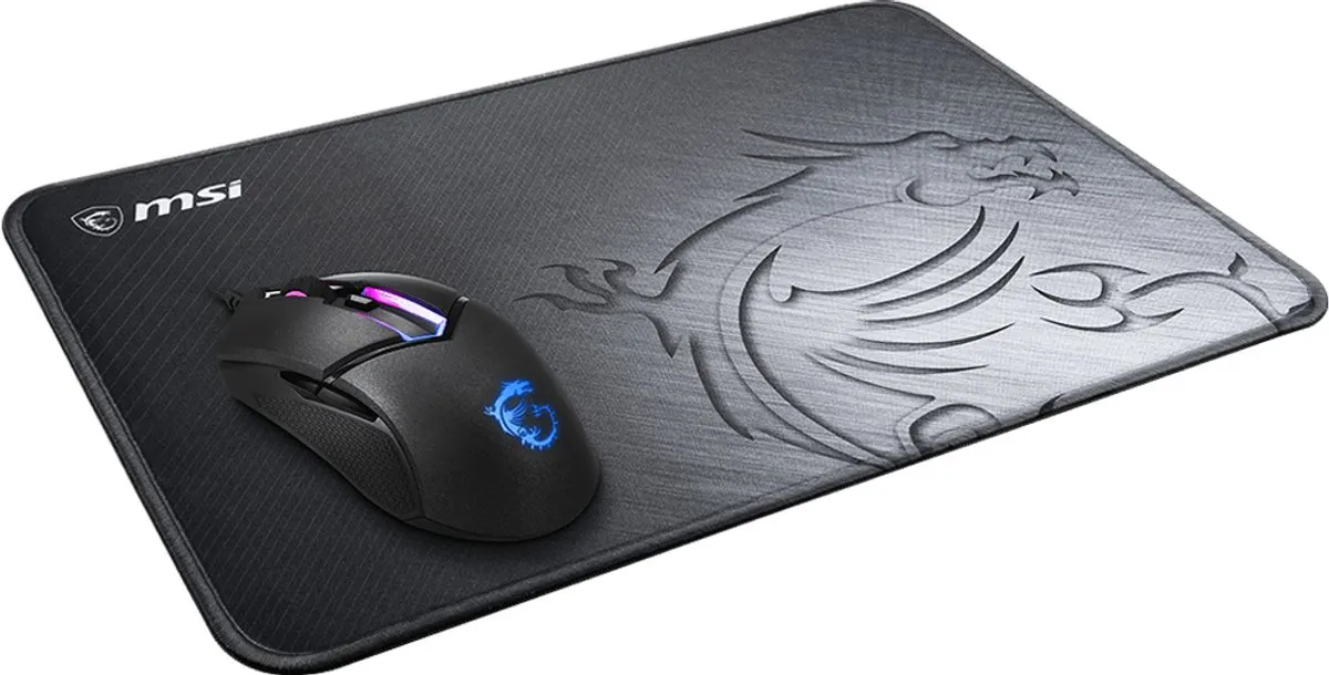 MSI Agility GD21 Gaming Muismat 32x22cm - Grijs