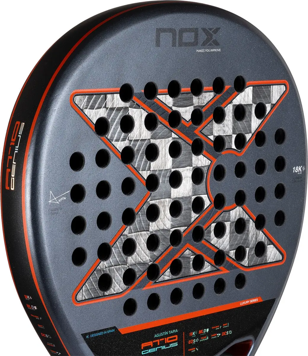 Nox AT10 Genius 18K Paddle Racket - afbeelding 4 van 6