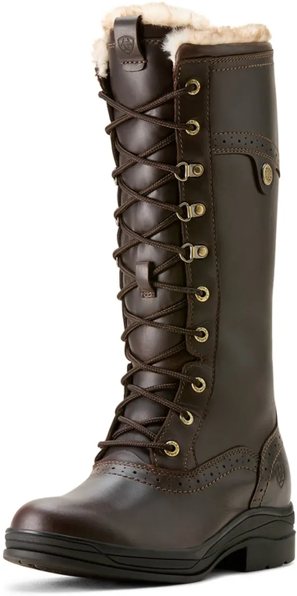 Ariat Wythburn II Sherpa Waterdichte Outdoorlaarzen Donker Mocha