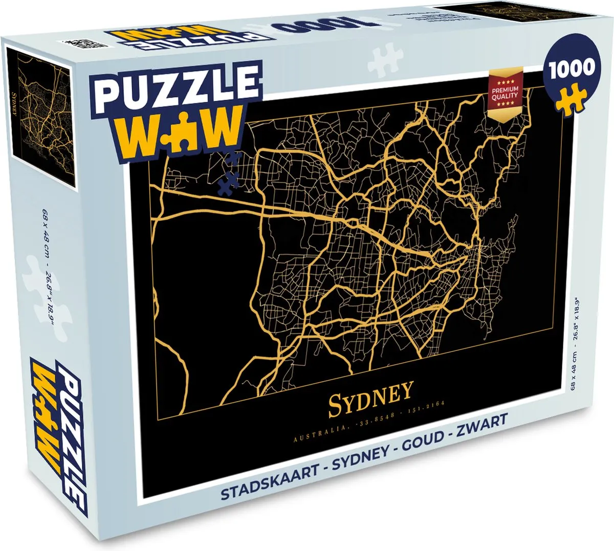 PuzzleWow Sydney Legpuzzel 1000 Stuks