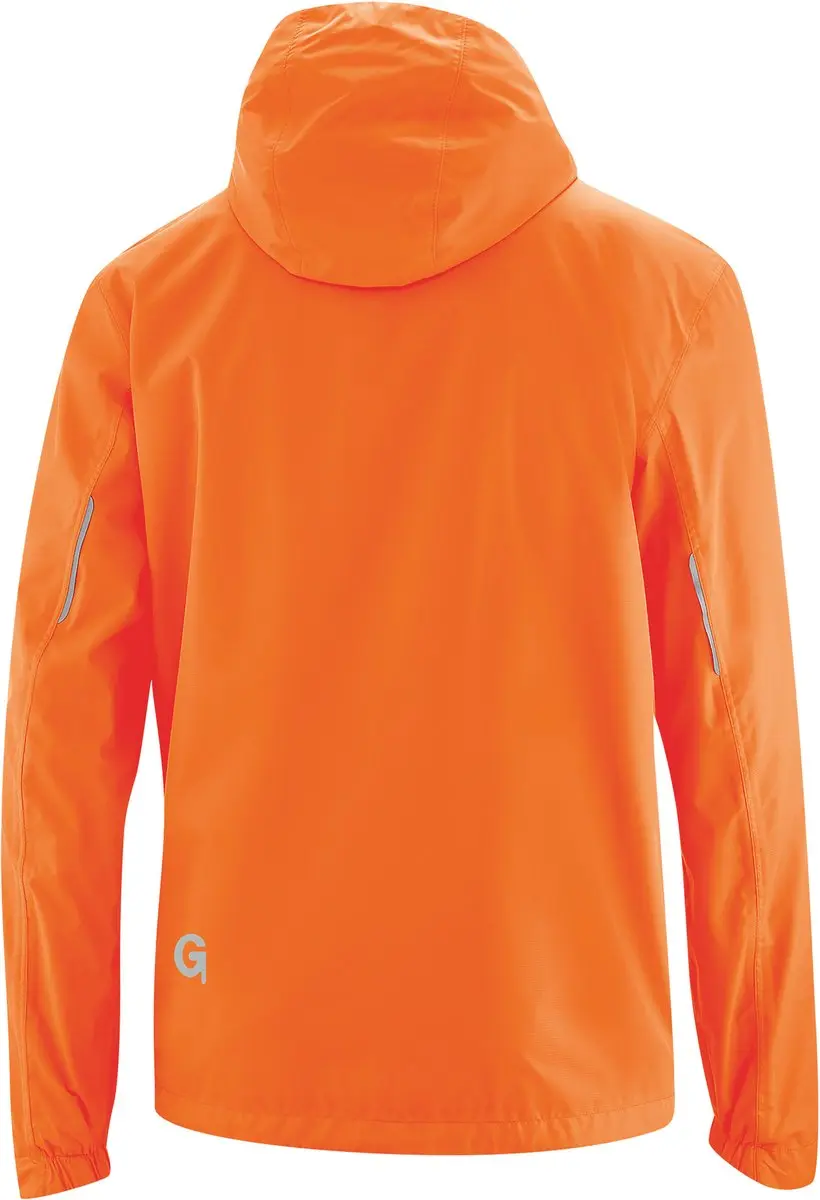 Gonso Save Light Hooded Jacket - Shocking Orange - afbeelding 2 van 2