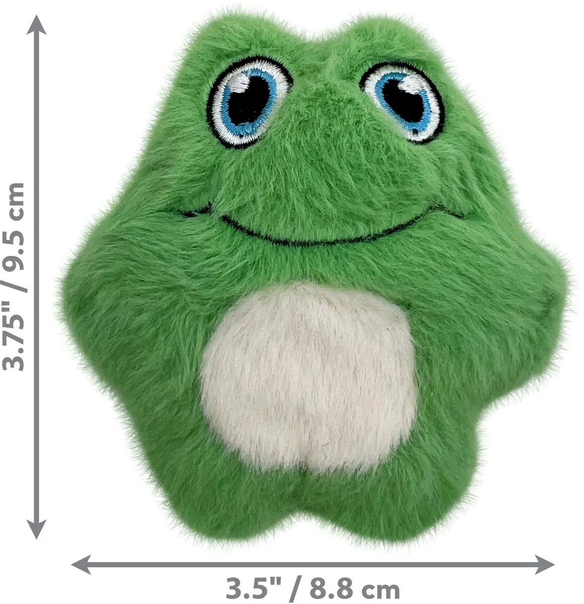 KONG Snuzzles Mini Frog XS - Groen/Wit
