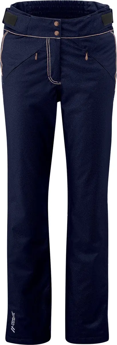 Maier Sports Dames Denimtogo Skibroek Blauw Maat 34