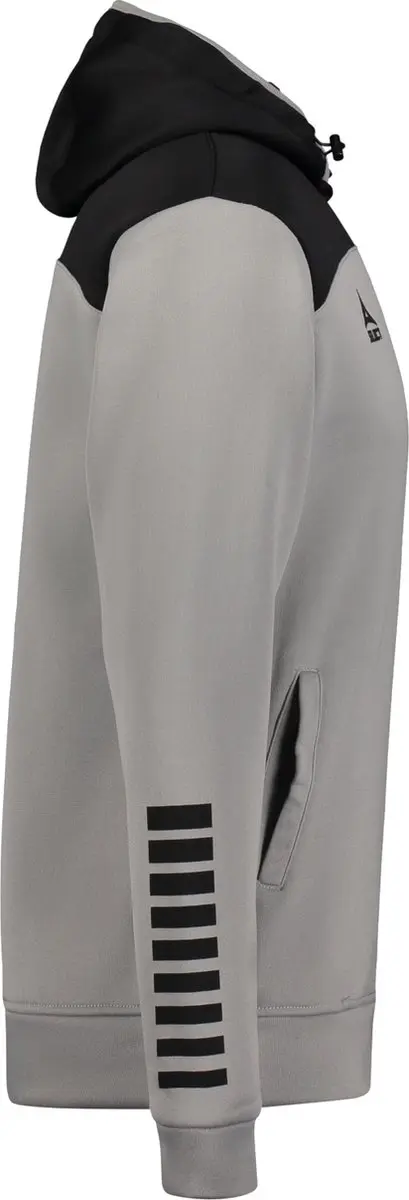 Select Oxford Hoodie Heren Sweatshirt - Grijs - M - afbeelding 2 van 3