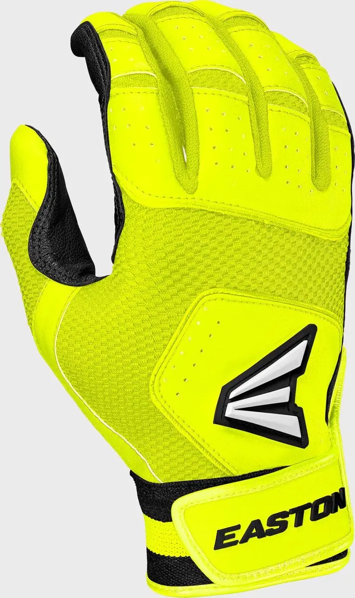 Easton Walk Off NX Honkbal Slaghandschoentjes Zwart/Neon XL