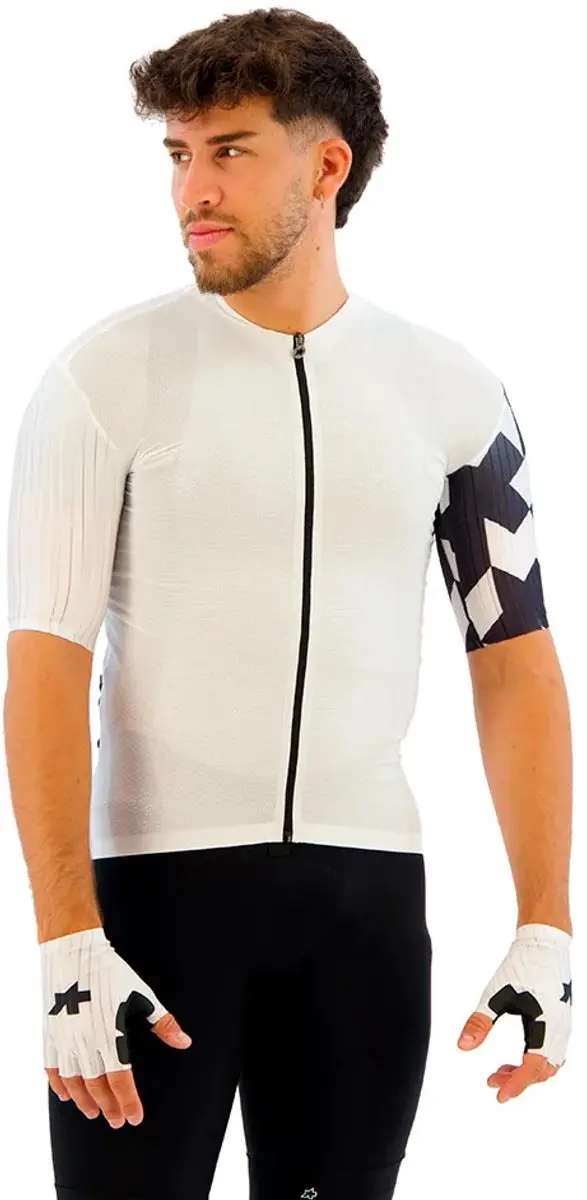 Assos RSR Speed S11 Korte Handschoenen - Wit - S - afbeelding 6 van 6