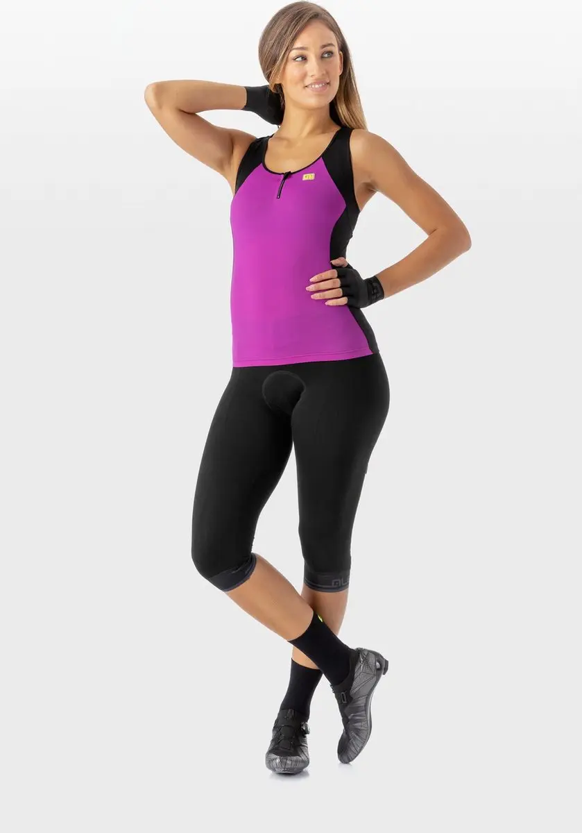 Ale Lady Top Solid Color Block - Cyclaam - XXL - Valt klein