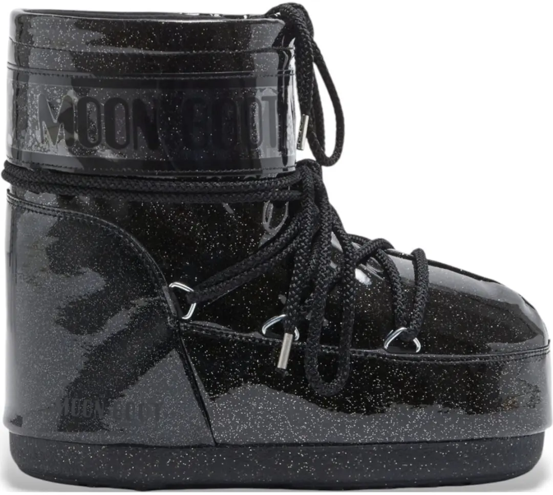 Moon Boot Icon Lage Glitter Laarzen