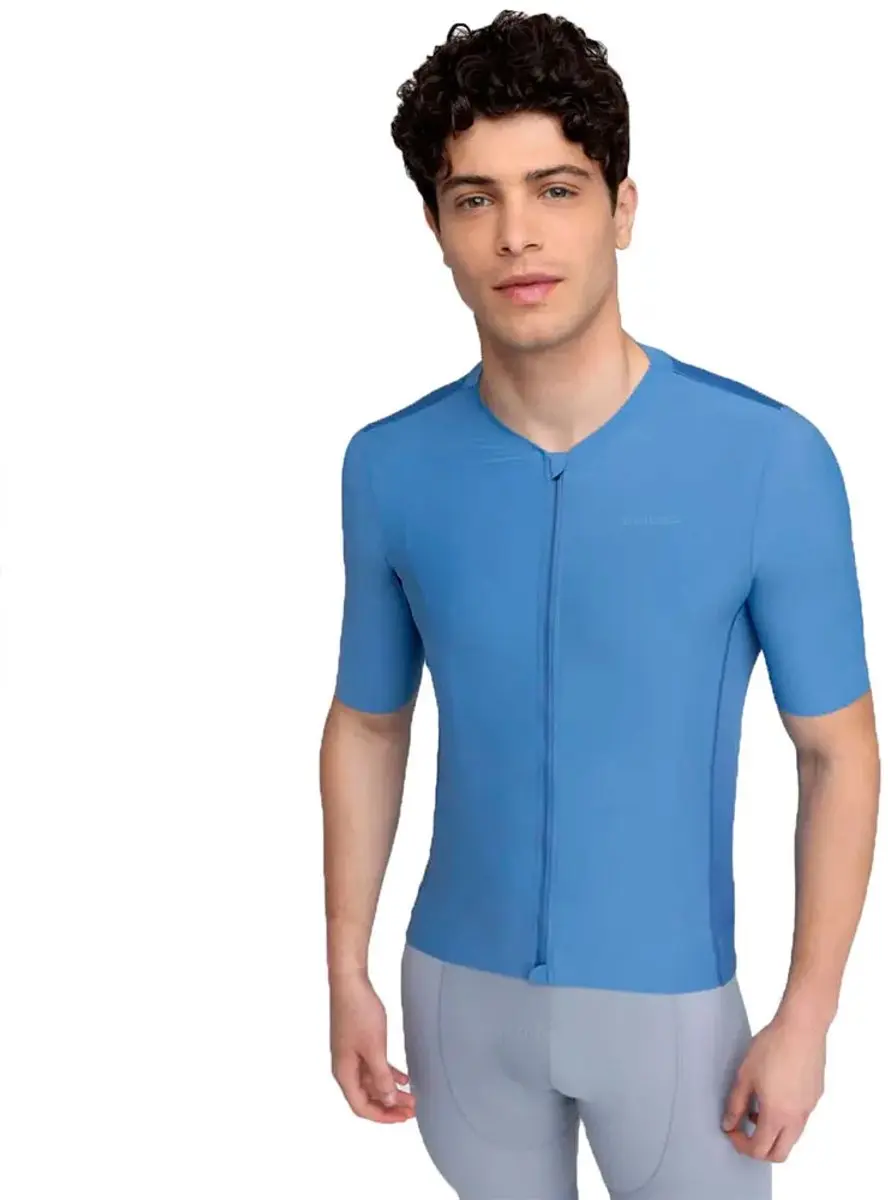 Siroko Srx Pro Tirreno Korte Mouw Wielertrui Blauw S Man