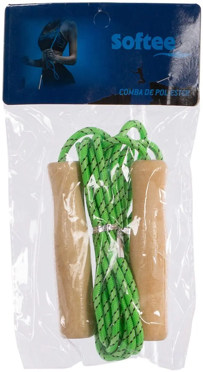 Softee Polyester Springtouw - Groen - afbeelding 2 van 2