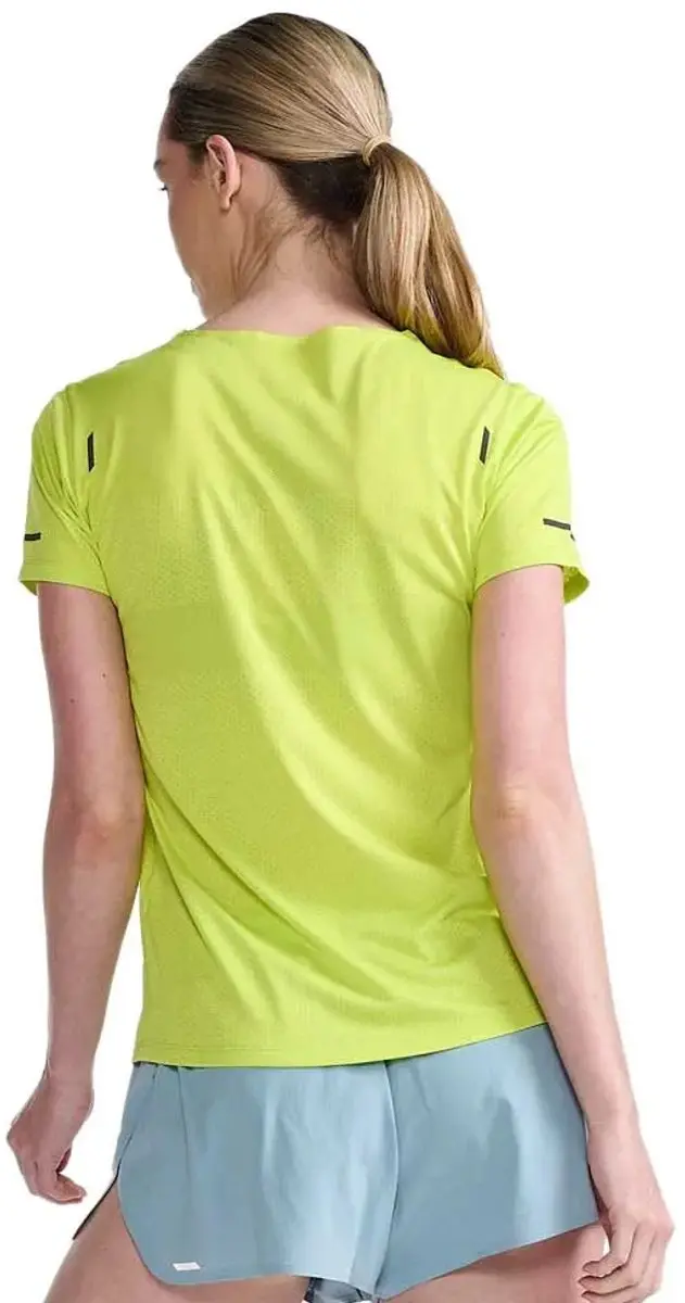 2XU Light Speed Tech T-shirt Dames - Volt - afbeelding 3 van 6