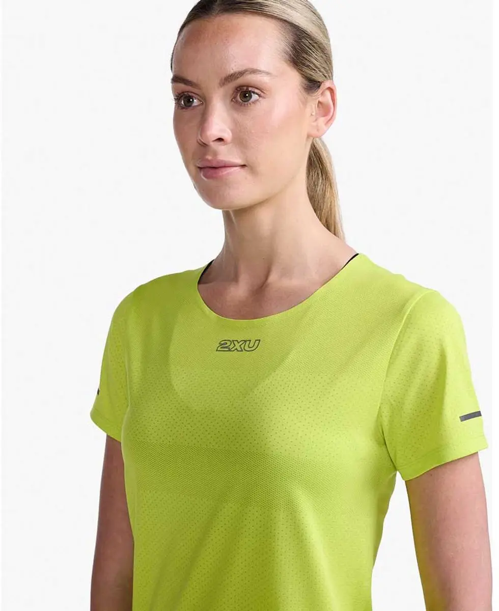 2XU Light Speed Tech T-shirt Dames - Volt - afbeelding 4 van 6