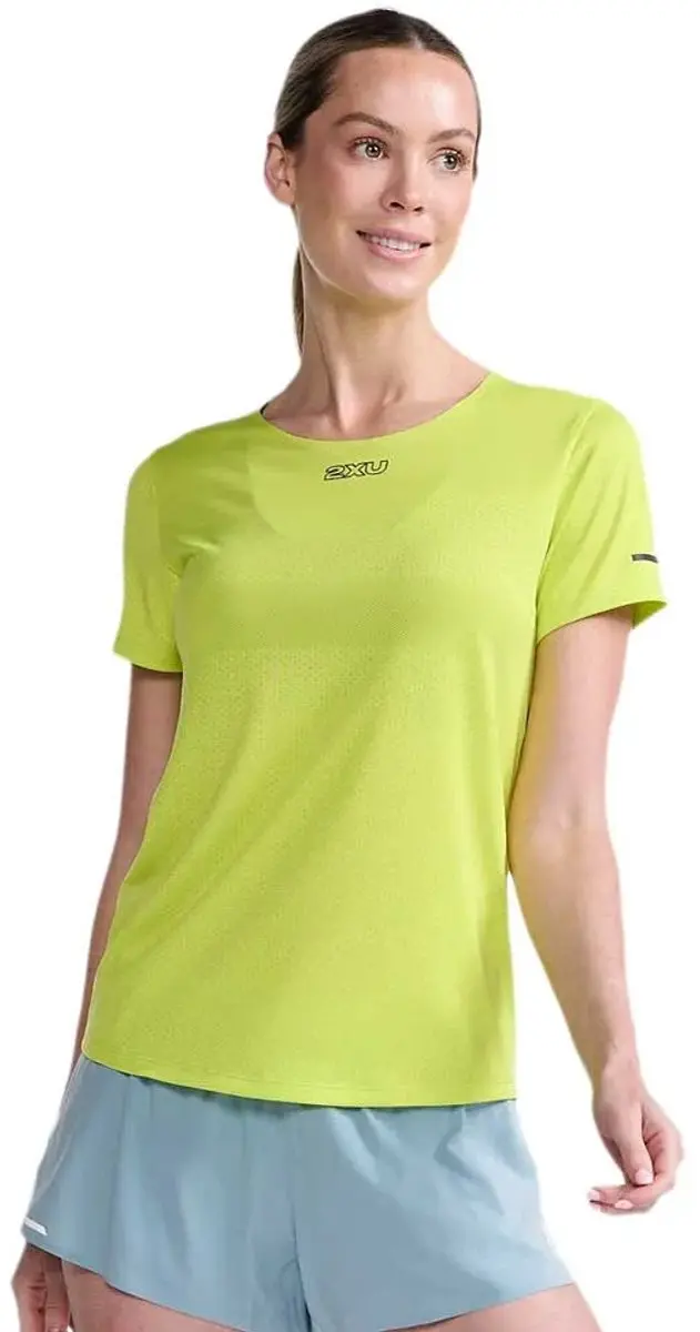 2XU Light Speed Tech T-shirt Dames - Volt - afbeelding 6 van 6