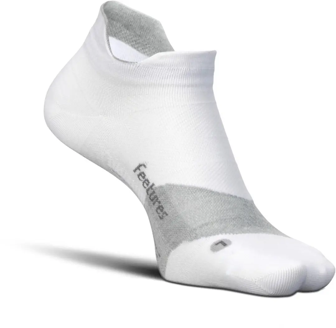 Feetures Elite Ultra Light No Show Hardloopsokken - Wit - afbeelding 6 van 6