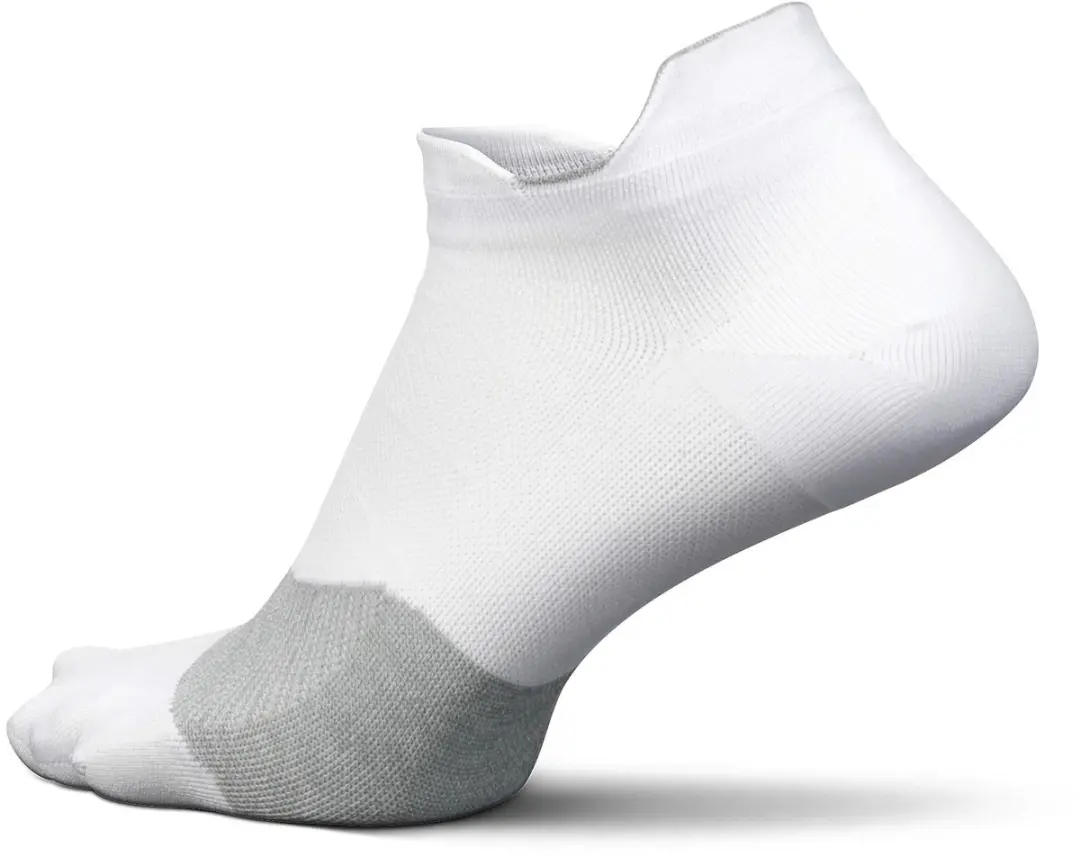 Feetures Elite Ultra Light No Show Hardloopsokken - Wit - afbeelding 4 van 6