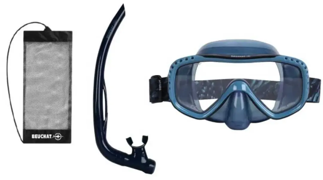 Beuchat Atoll Ms Snorkelset Blauw