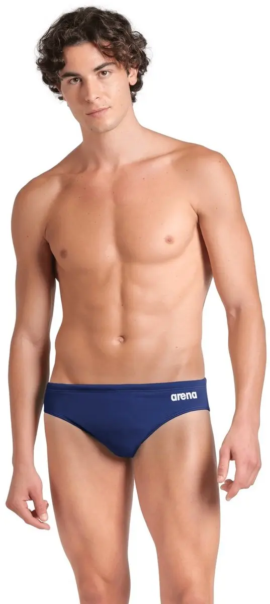 Arena M Team Swim Brief Solid Navy-Wit - Zwemslip - Maat 95 - afbeelding 5 van 6