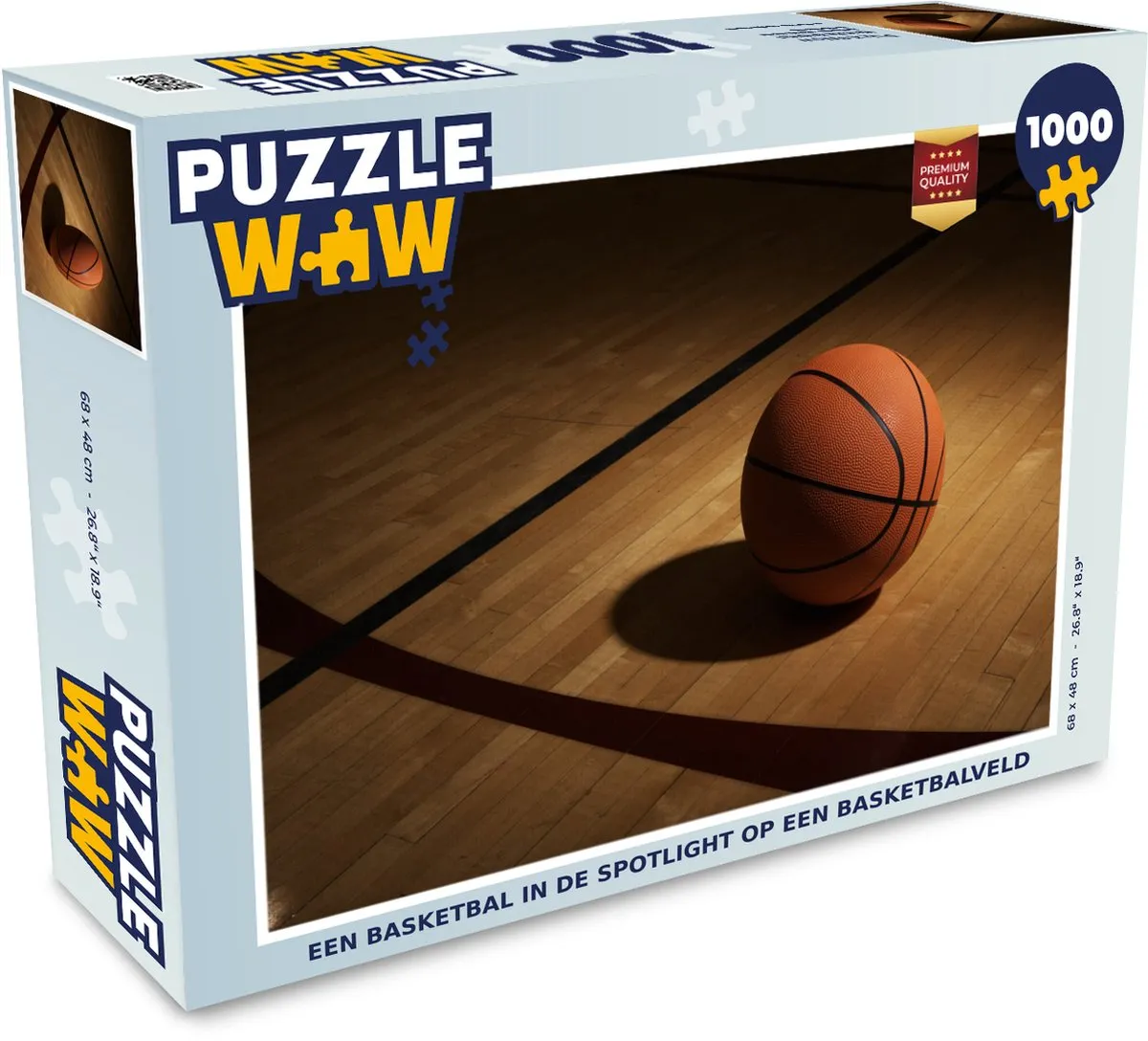 PuzzleWow Basketbal Puzzel 1000 Stuks