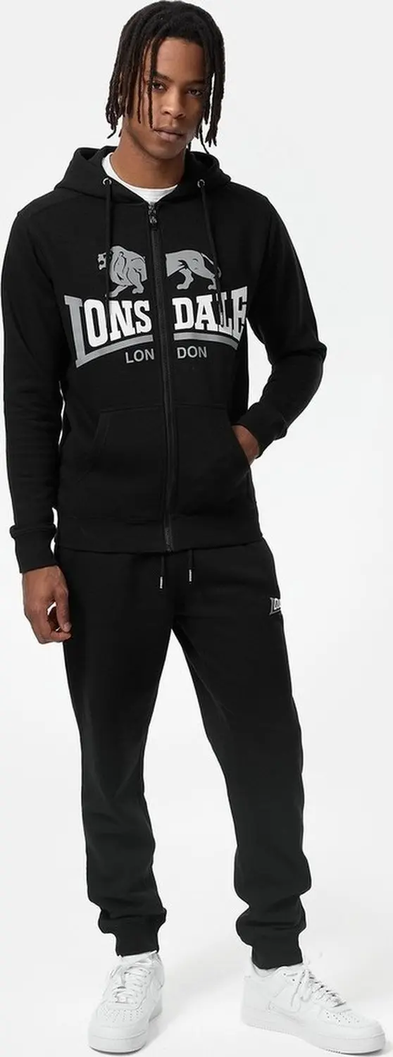 Lonsdale Heren trainingspak met capuchon regular fit YETLINGTON
