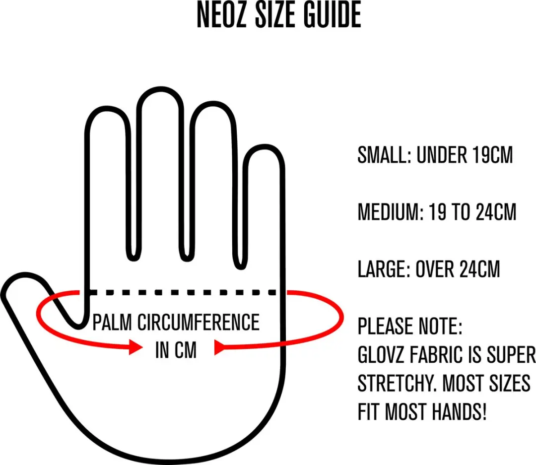 Spatzwear Neoz No-Rain Handschoenen - Zwart - afbeelding 2 van 6