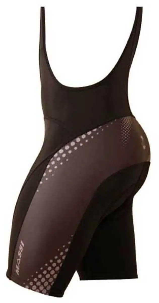 Massi Licra Power Fietsbroek - Zwart - 2XL - afbeelding 4 van 6