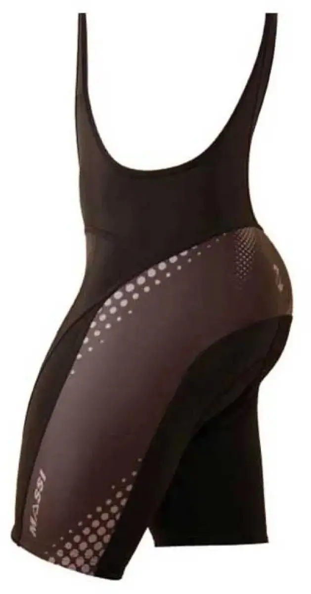 Massi Licra Power Fietsbroek - Zwart - 2XL - afbeelding 2 van 6