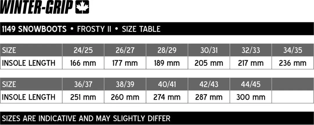 Winter-grip Frosty II Snowboots - Zwart/Grijs - afbeelding 5 van 5
