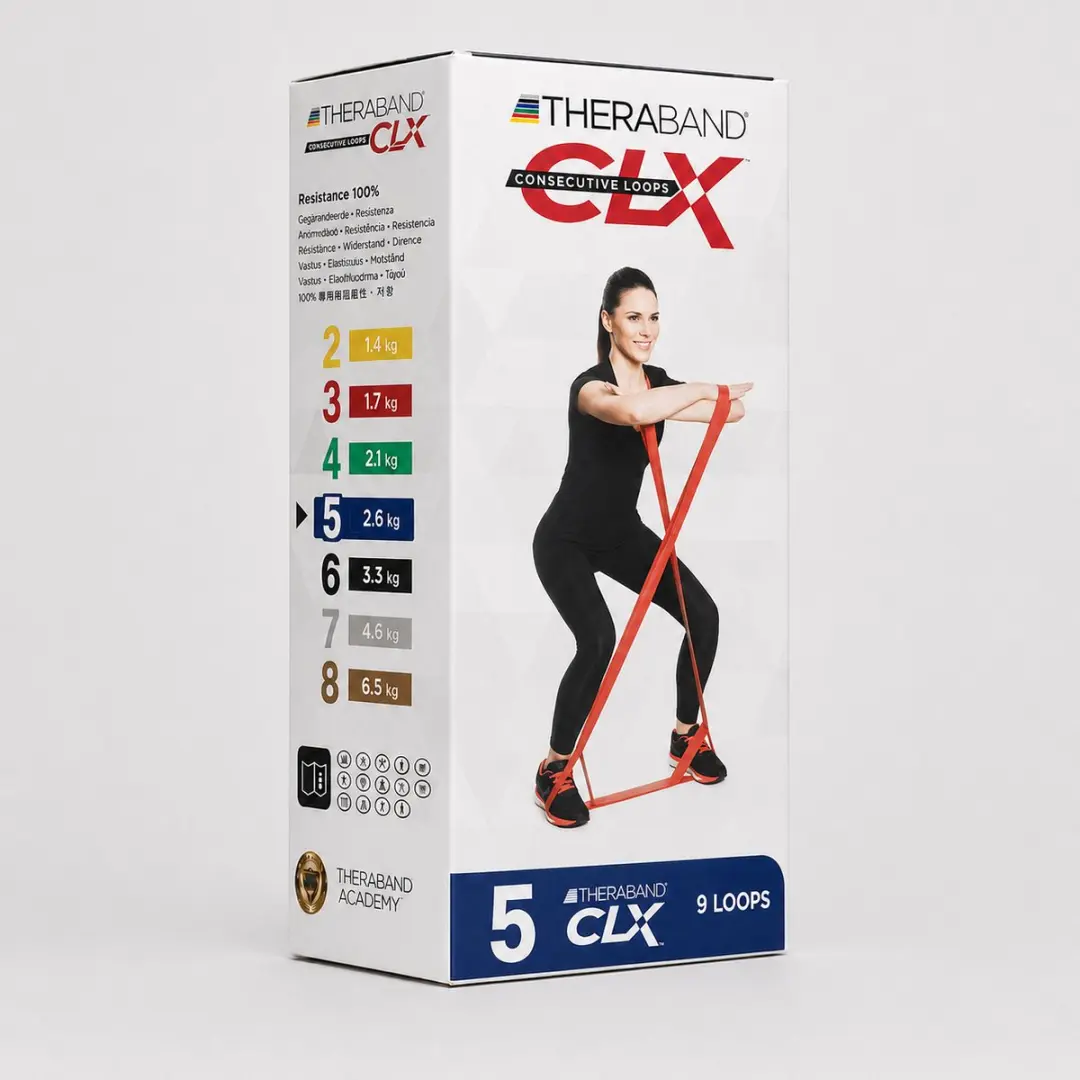 THERABAND CLX Weerstandsband Blauw