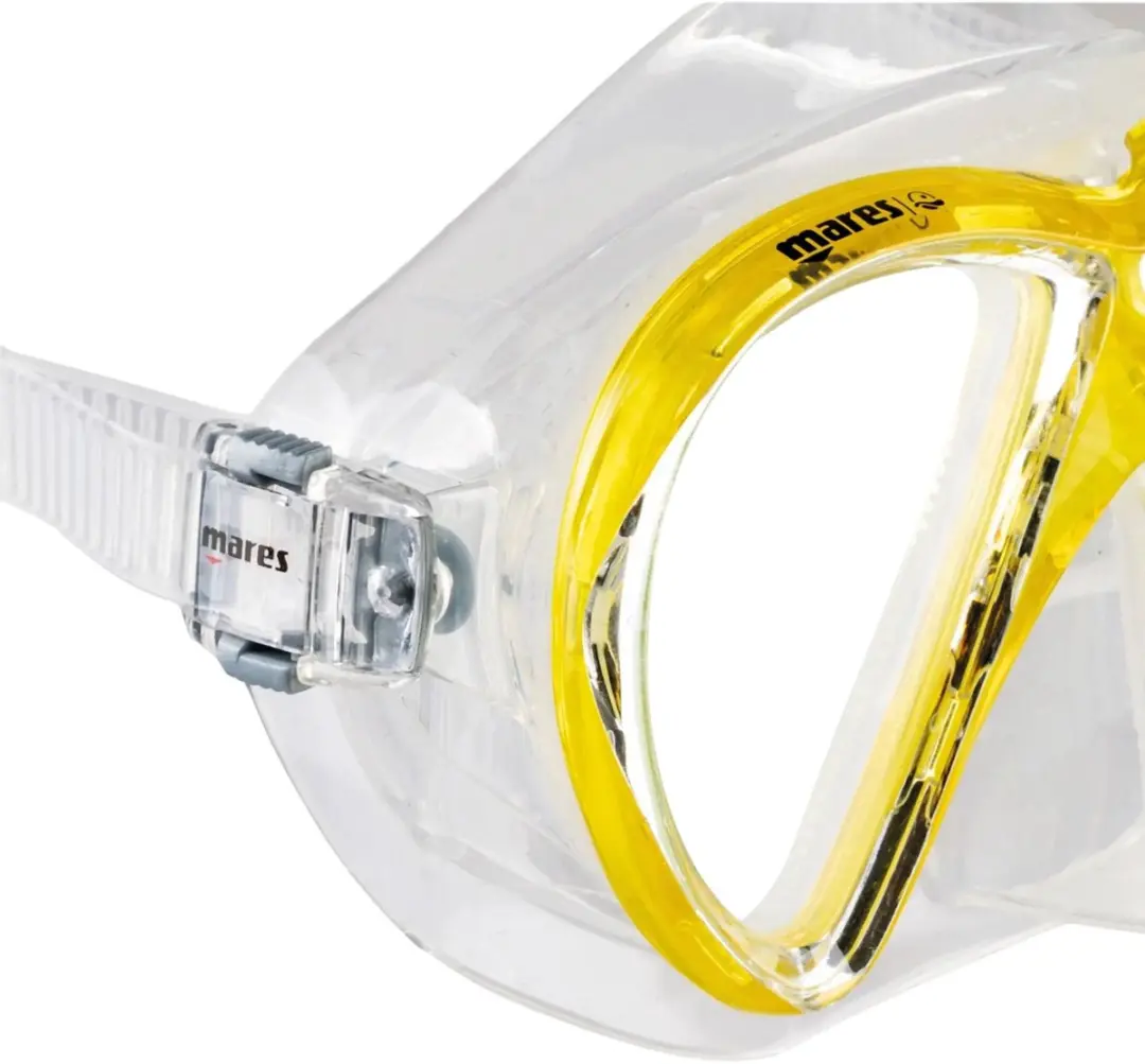 Mares X-One Marea Snorkelset - Geel/Zwart - afbeelding 2 van 6