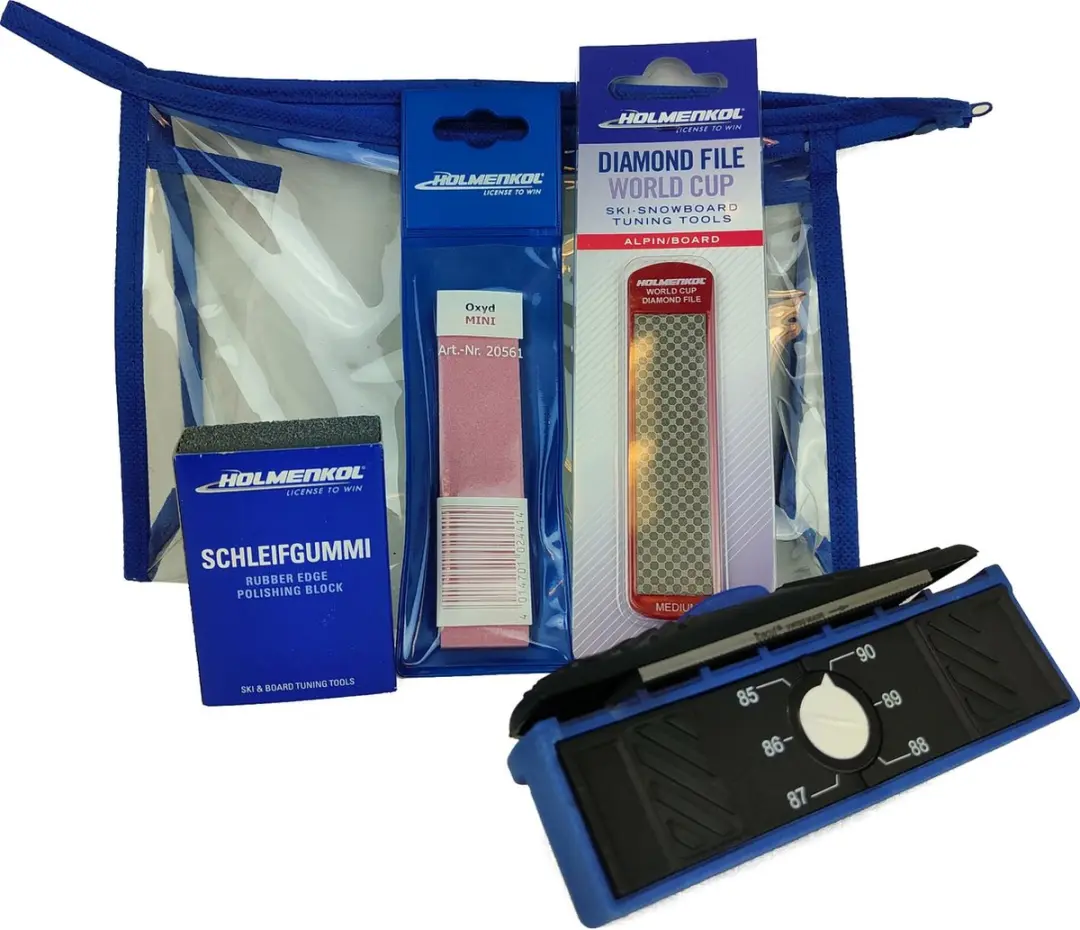 Holmenkol slijp set voor ski's en snowboards