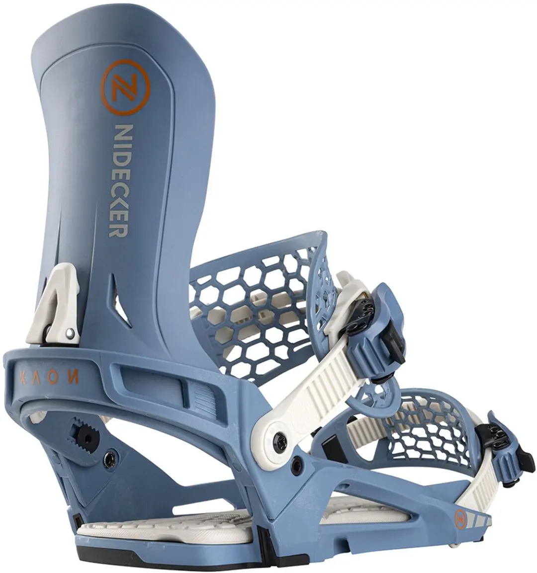Nidecker Kaon Snowboardbindingen Blauw S