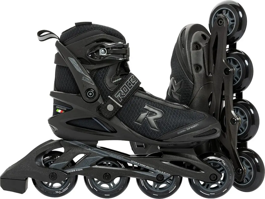 Roces Icon 80 Inline Skates - 80mm - Zwart - Maat 39 - afbeelding 4 van 6