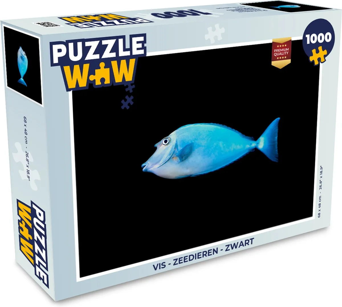 PuzzleWow Vis Zeedieren Legpuzzel 1000 Stuks