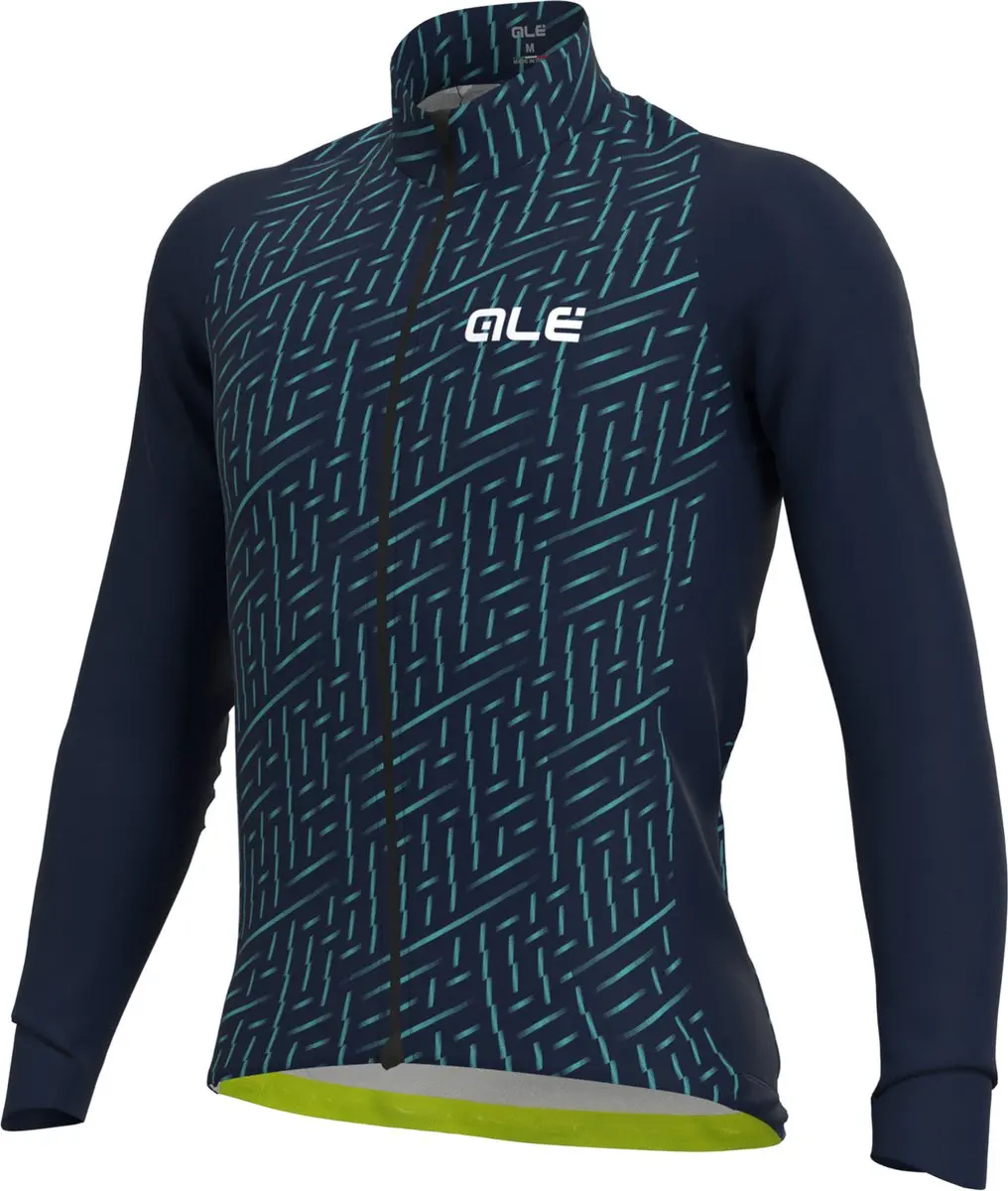Alé Fietsshirt Lange Mouw PRR Green Bolt - Oranje - M - afbeelding 5 van 6