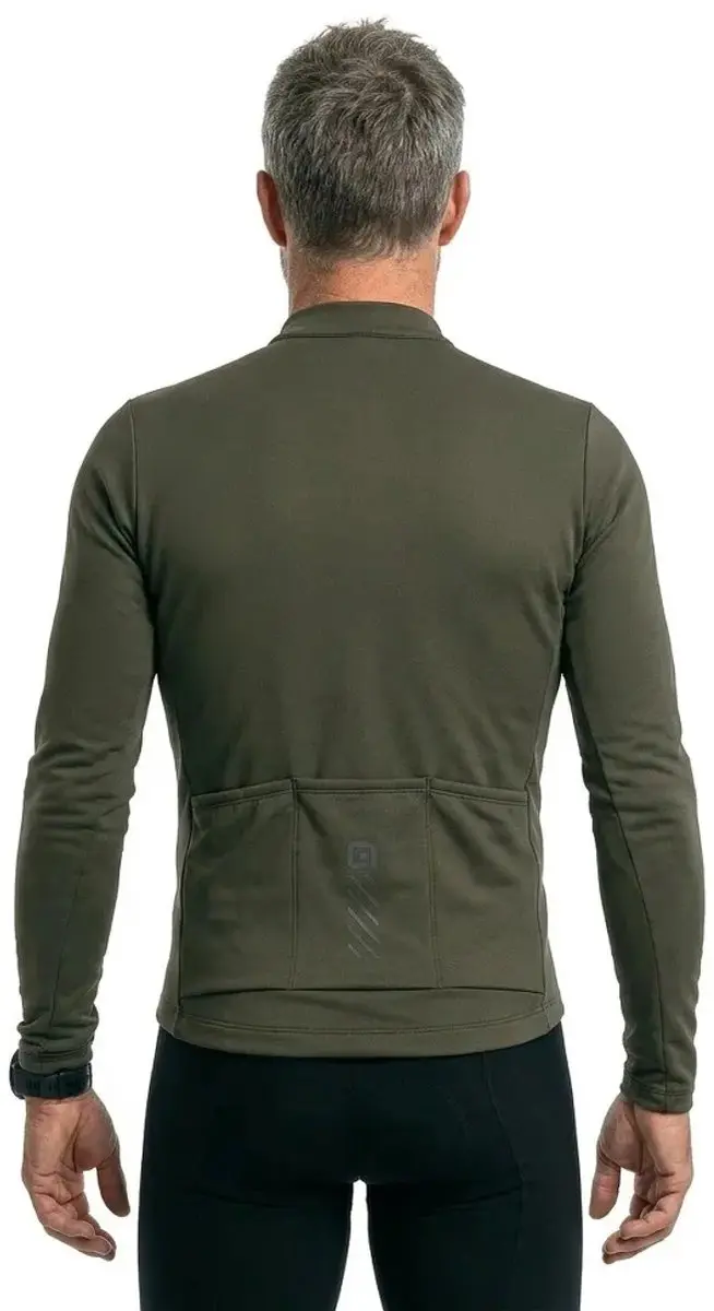 Alé Pragma Color Block Fietsshirt Lange Mouw - Donkergroen - M - afbeelding 2 van 4