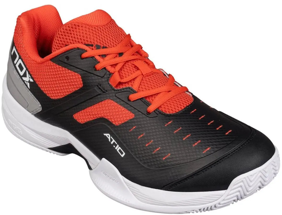 Nox AT10 Pro Padelschoenen - Zwart/Rood - 47 - afbeelding 6 van 6