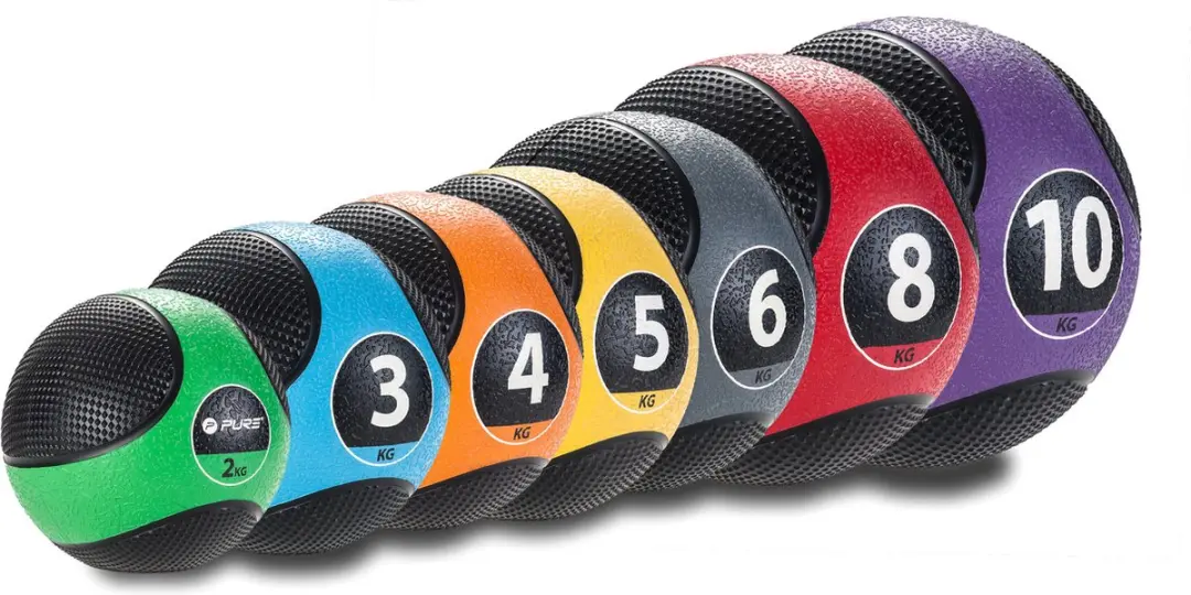 Pure2Improve Medicijnbal 6kg - Grijs - afbeelding 3 van 6