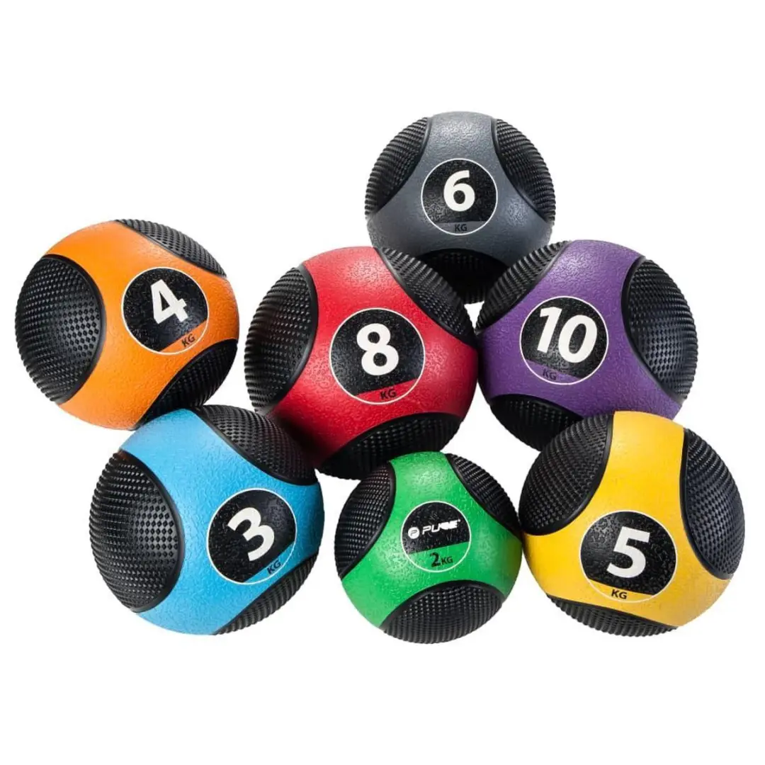 Pure2Improve Medicijnbal 6kg - Grijs - afbeelding 4 van 6