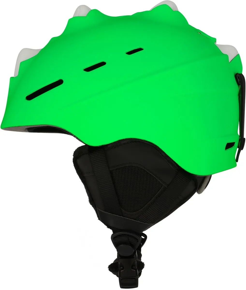 Crazy Safety Bone Spike Skihelm - M - Groen - afbeelding 4 van 4