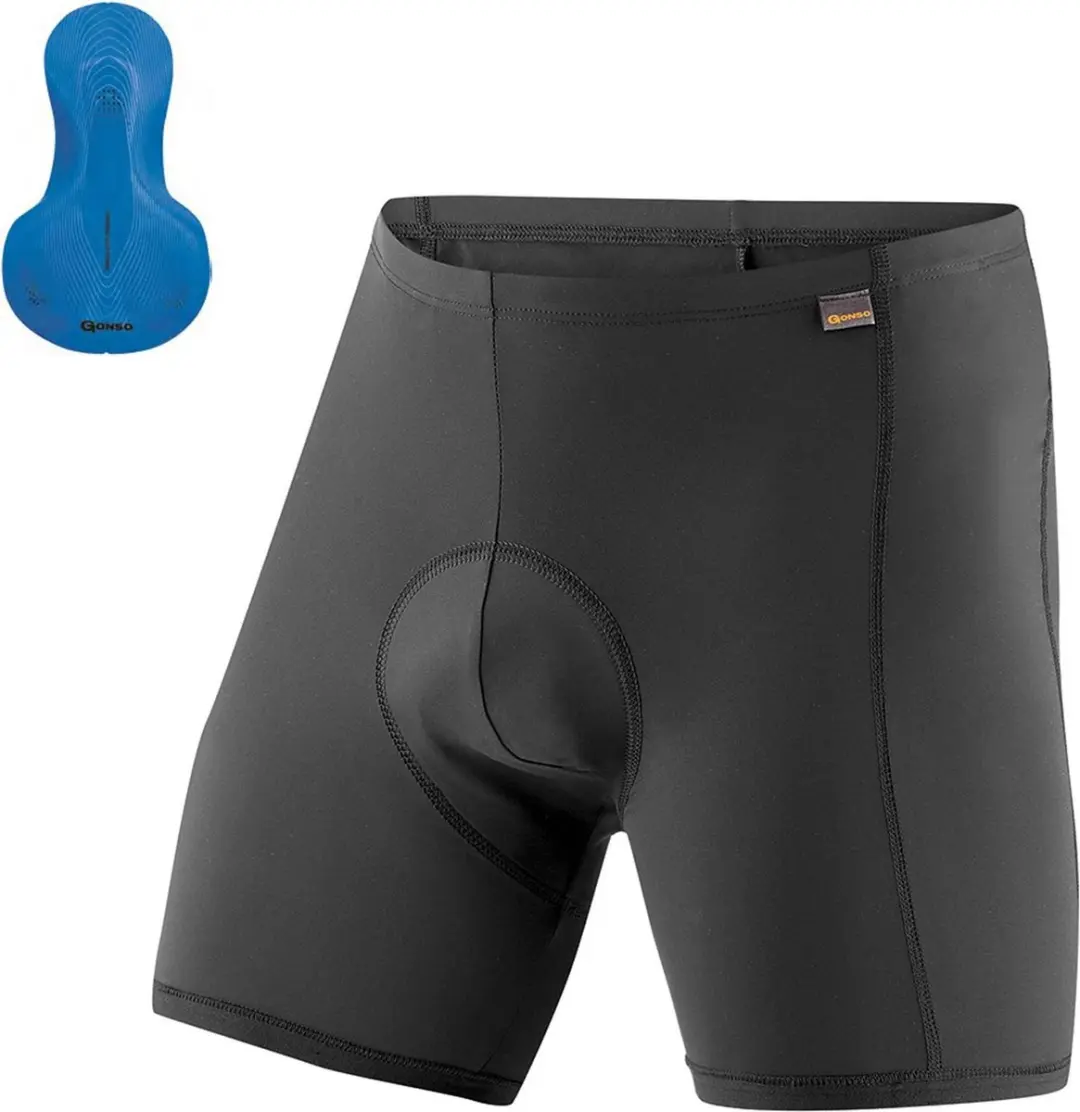 Gonso Sitivo U Fietsbroek - Maat L - Zwart - afbeelding 5 van 6