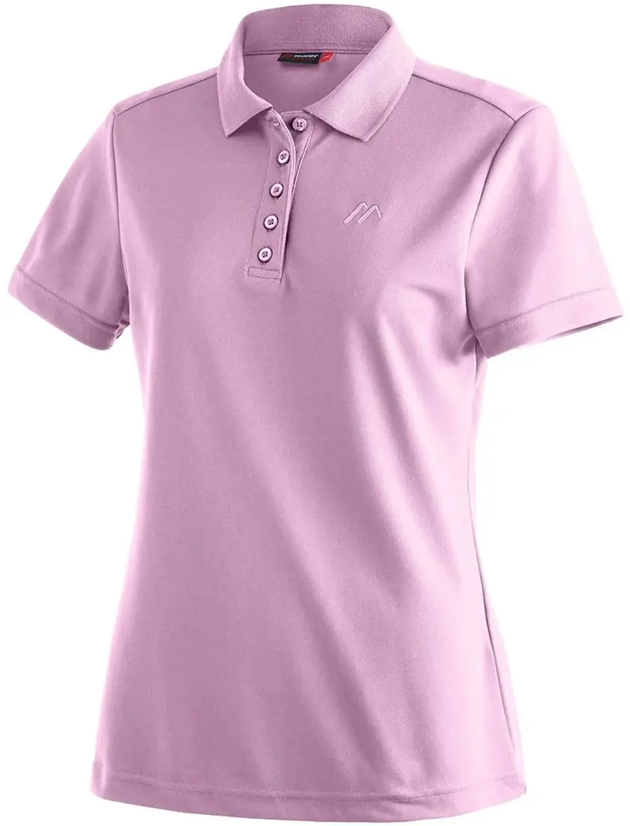 Maier Sports Ulrike Korte Mouw Poloshirt Paars 46 Vrouw
