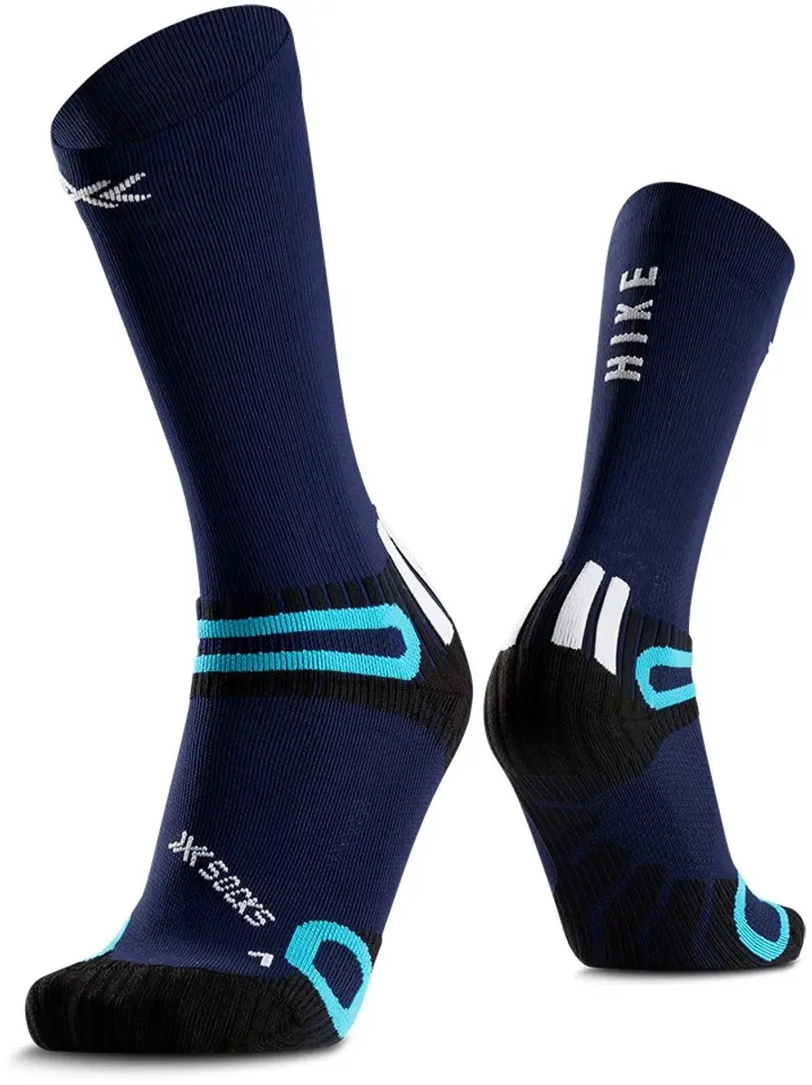 X-Socks Hike Discover Crewsokken - Blauw - EU 42-44 - afbeelding 2 van 2