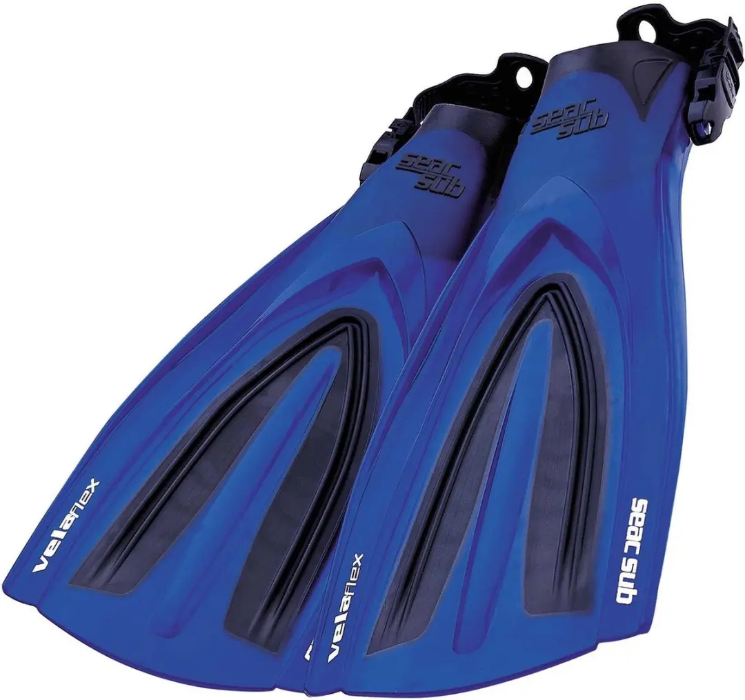 Zwemvliezen VELA Flex Blauw/zw. S/M Seac