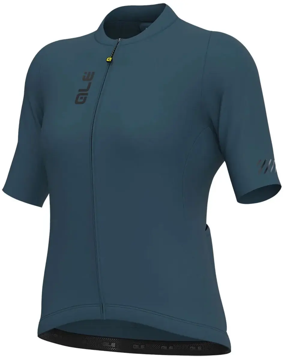 Ale Pragma Color Block Off Road Korte Mouw Wielertrui Blauw M Vrouw