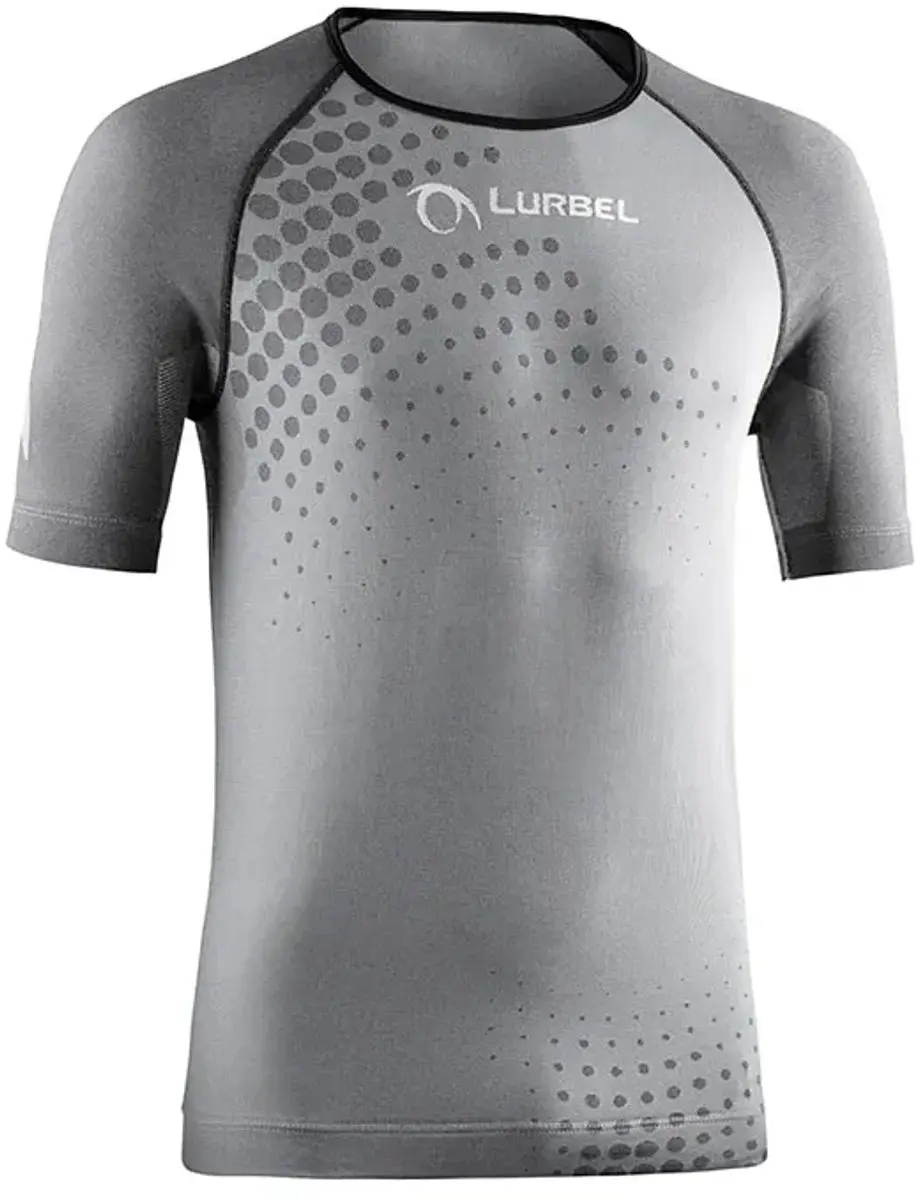 Lurbel Spirit Flux T-shirt Met Korte Mouwen Grijs L